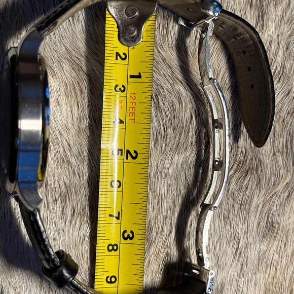 Tissot 1853 Watch Black Face Black Leather Band - Picture 2 of 10